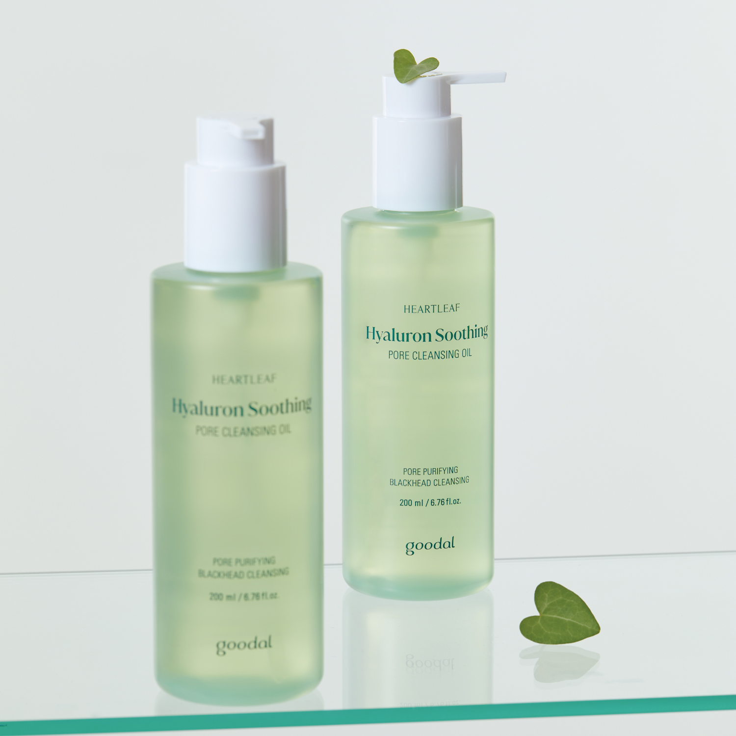 Goodal Houttuynia Cordata Hyaluron Soothing Pore Cleansing Oil 200ml - Shop now at Glowii Beauty