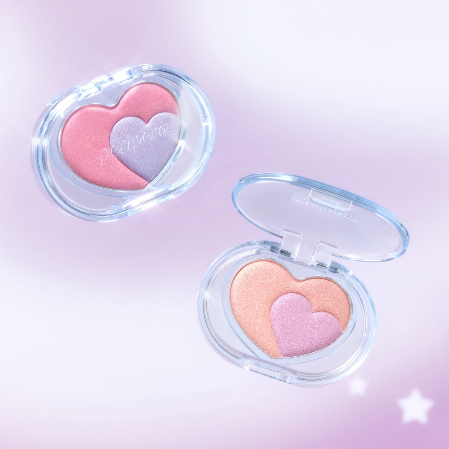 Peripera Heart Pocketbeam (2 Variants) - Shop now at Glowii Beauty