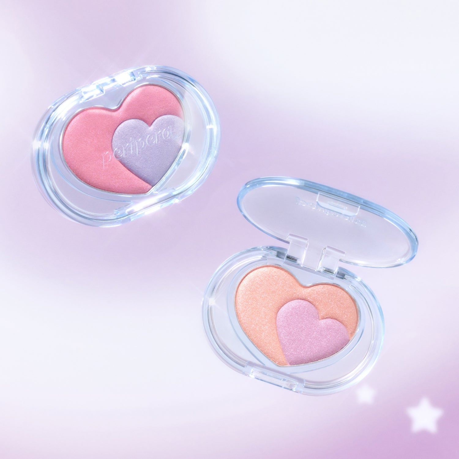 Peripera Heart Pocketbeam (2 Variants) - Shop now at Glowii Beauty