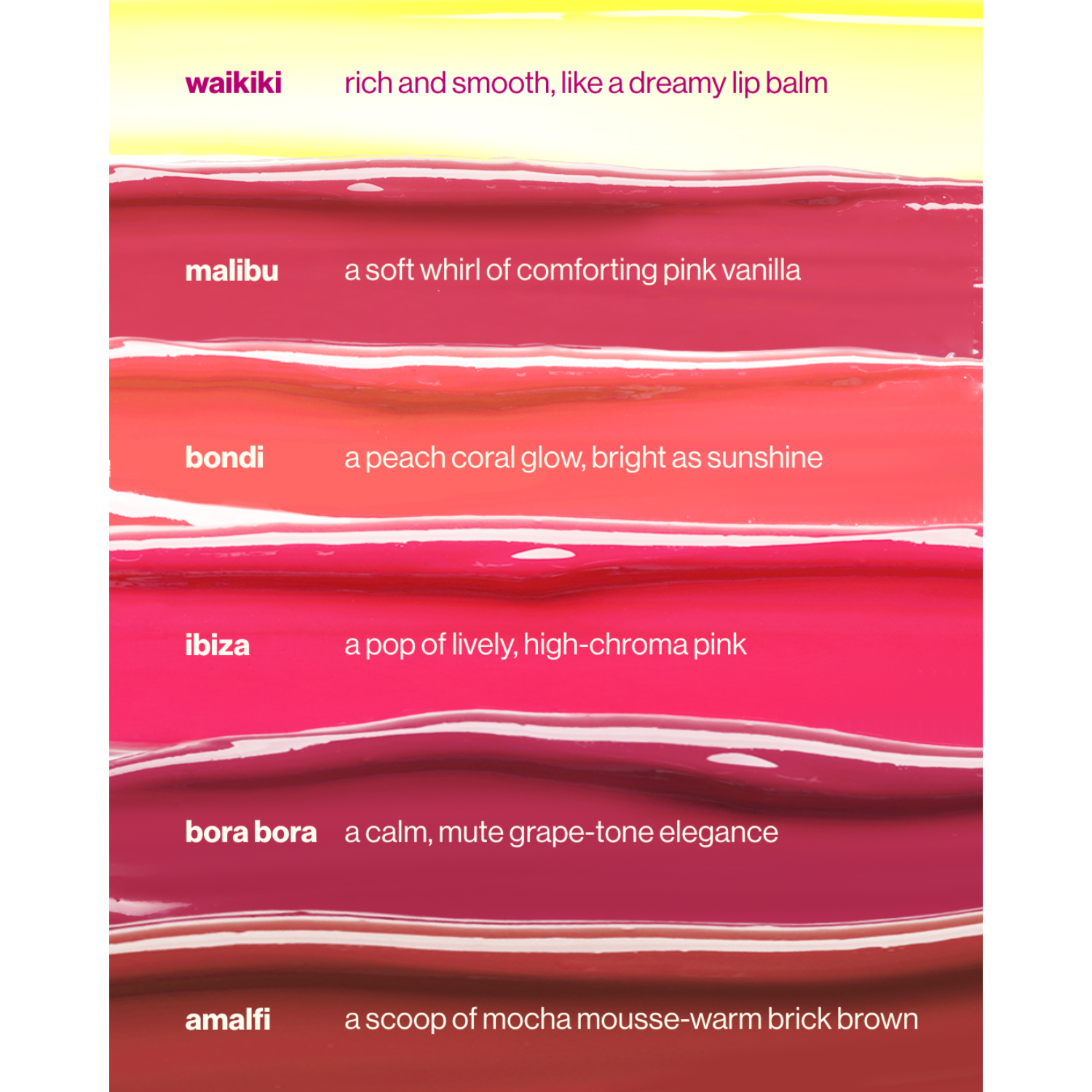 Unleashia Sunset Dazzle Gloss Balm (6 Colours) - Shop at Glowii Beauty