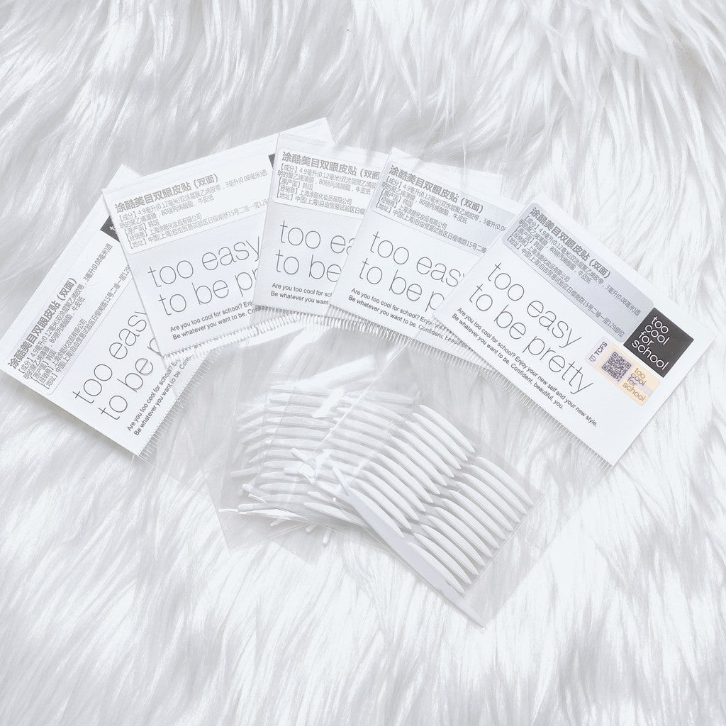 Too Cool For SchoolDouble-sided Double Eyelid Tape (22 Pairs) -  Glowii Beauty