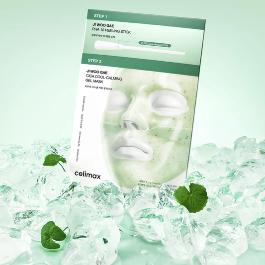 Ji Woo Gae Cica PHA Peel 2-Step Gel Mask [1pc]