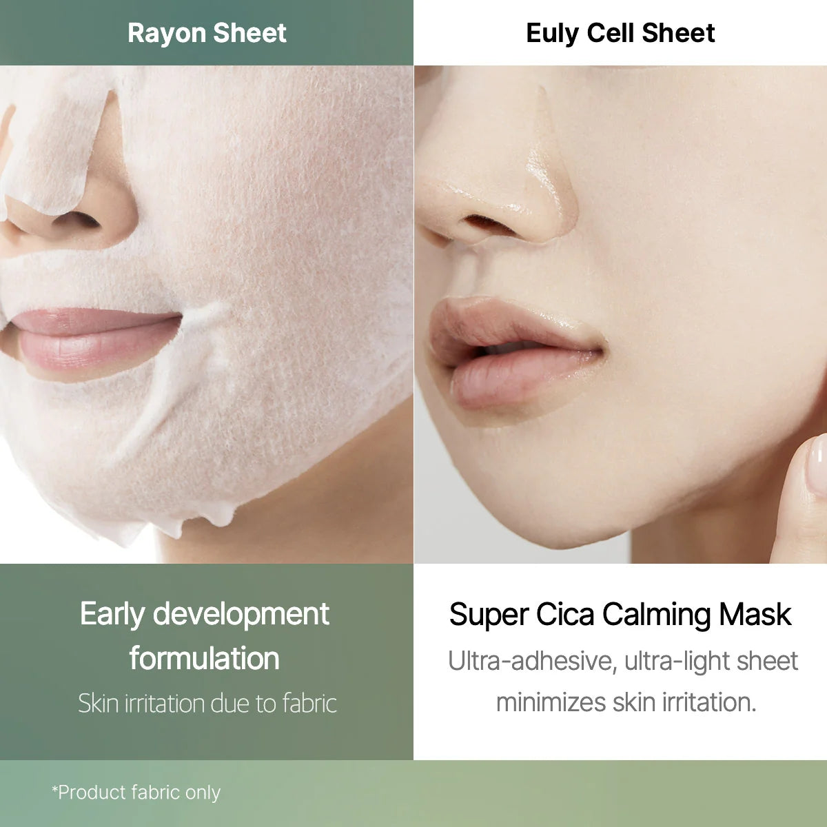 MEDICUBE Super Cica Calming Mask 22G 1Pc - Shop at Glowii Beauty