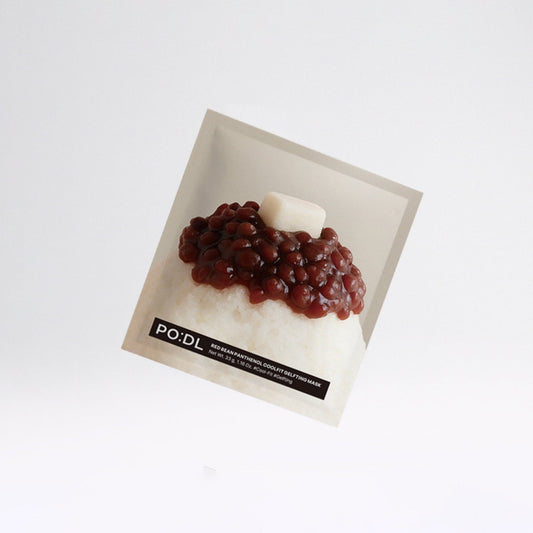 PO:DL Red Bean Panthenol Coolfit Gelfting Mask [1pc] - Shop K-Beauty in Australia