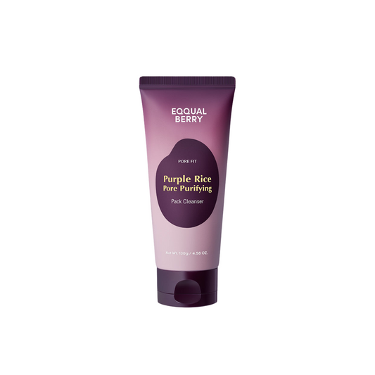 Eqqualberry Purple Rice Pore Purifying Pack Cleanser 130g - Shop K-Beauty in Australia