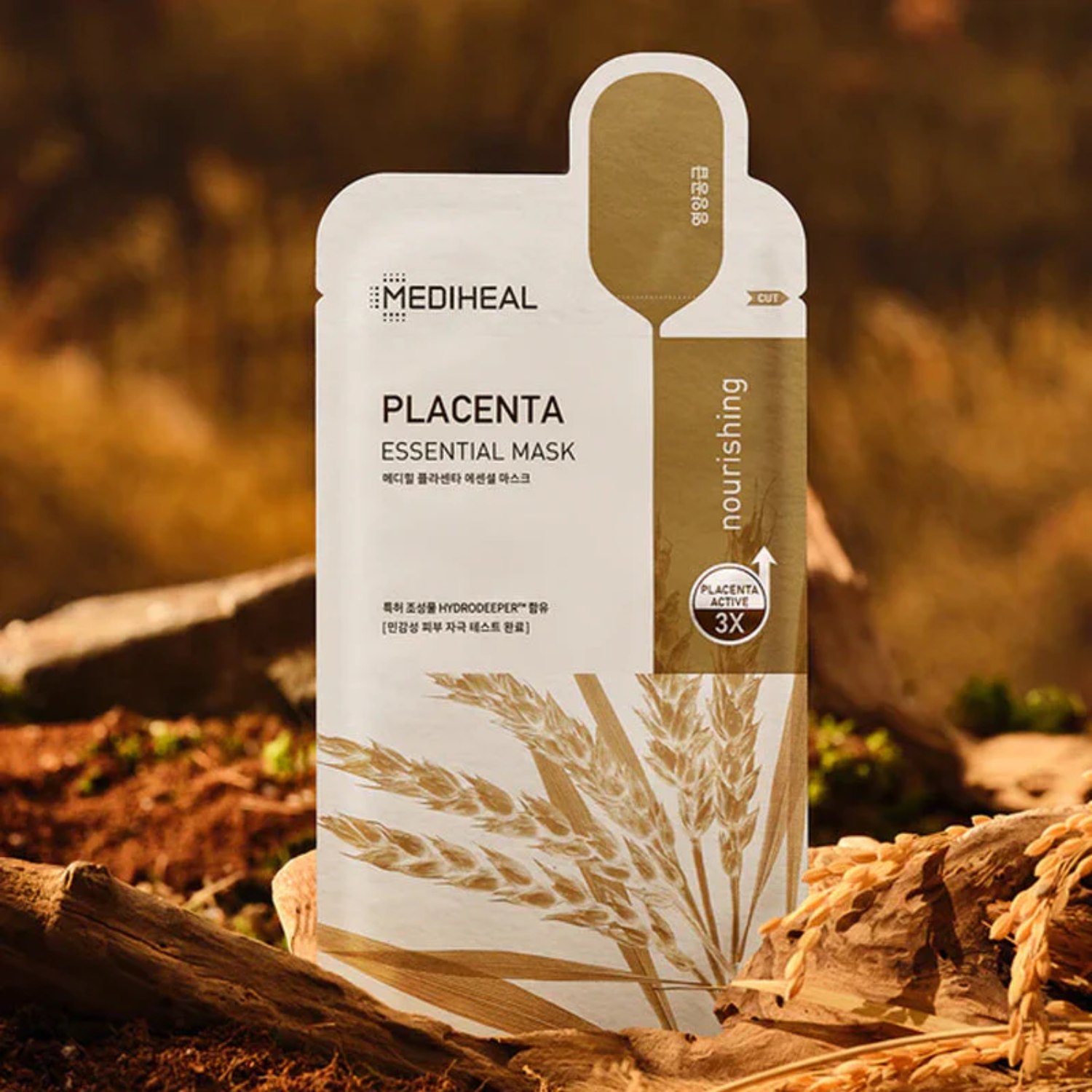 Mediheal Placenta Essential Mask 1pc  - Glowii Beauty