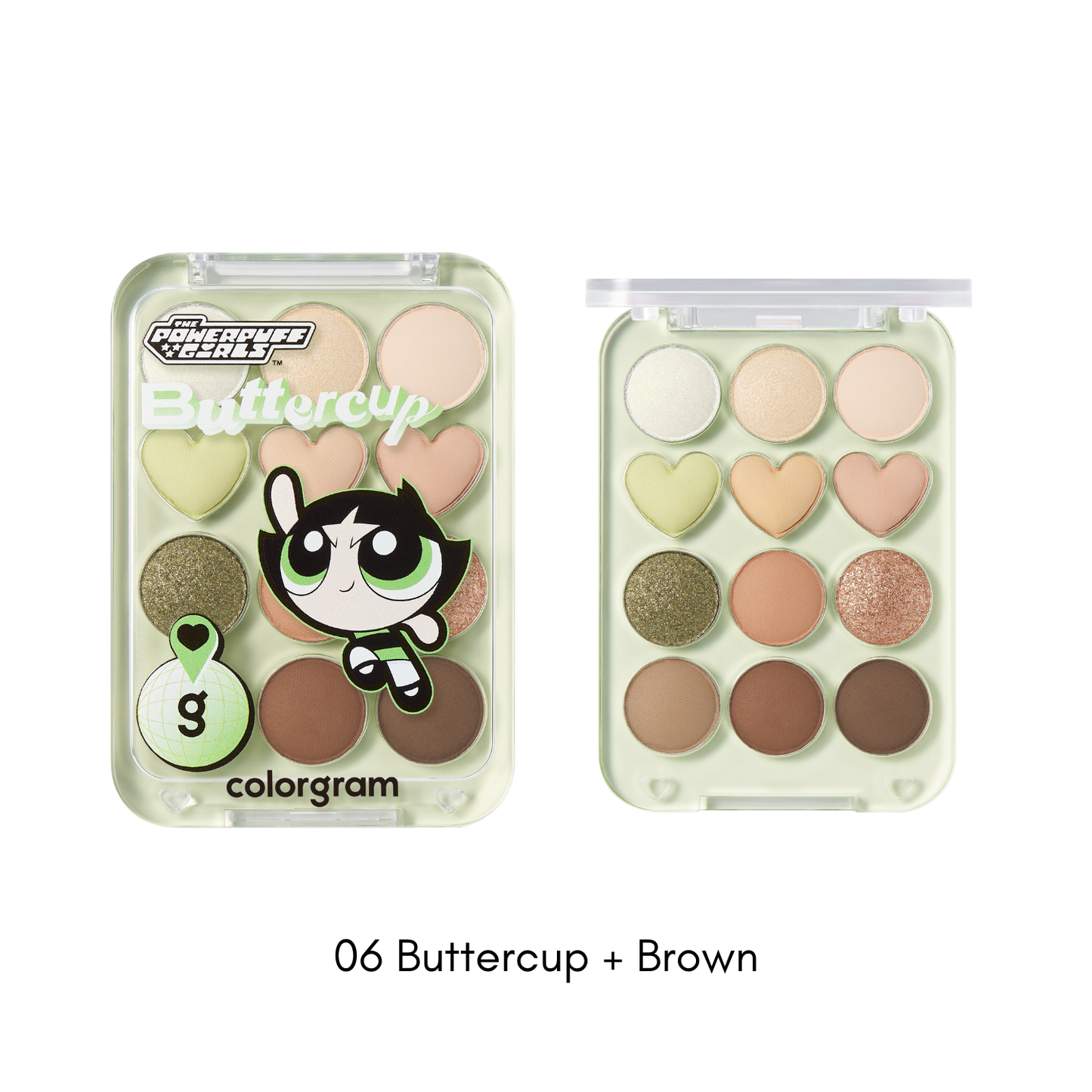 COLORGRAM Pin Point Eyeshadow Palette (6 colours)  - Glowii Beauty