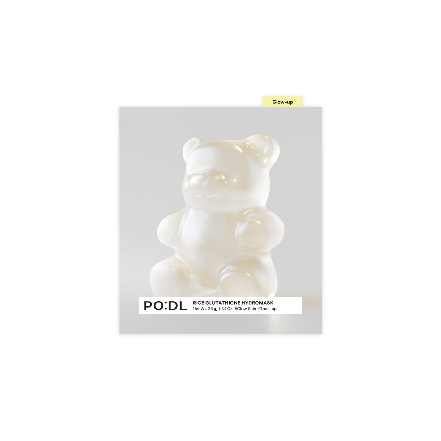 PO:DL Rice Glutathione Hydromask [1pc] - Shop K-Beauty in Australia