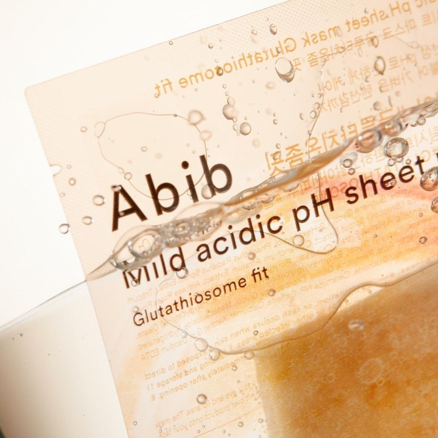Abib Mild Acidic Ph Sheet Mask Glutathiosome Fit 30ml x 1pc