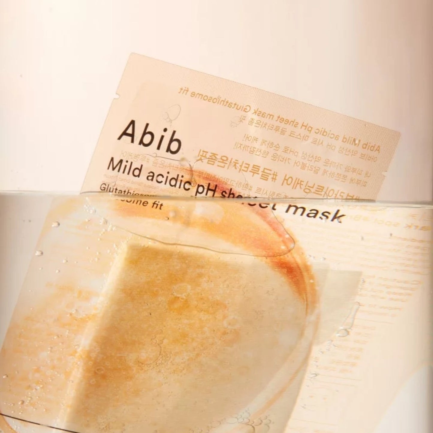 Abib Mild Acidic Ph Sheet Mask Glutathiosome Fit 30ml x 1pc