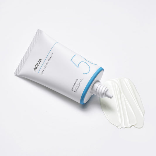 Missha All Around Safe Block Aqua Sun SPF50+/PA++++ 50ml  - Glowii Beauty