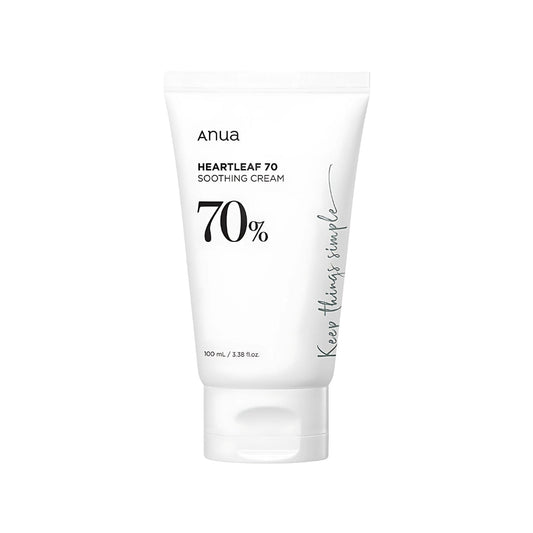Anua Heartleaf 70% Soothing Cream 100ml  - Glowii Beauty