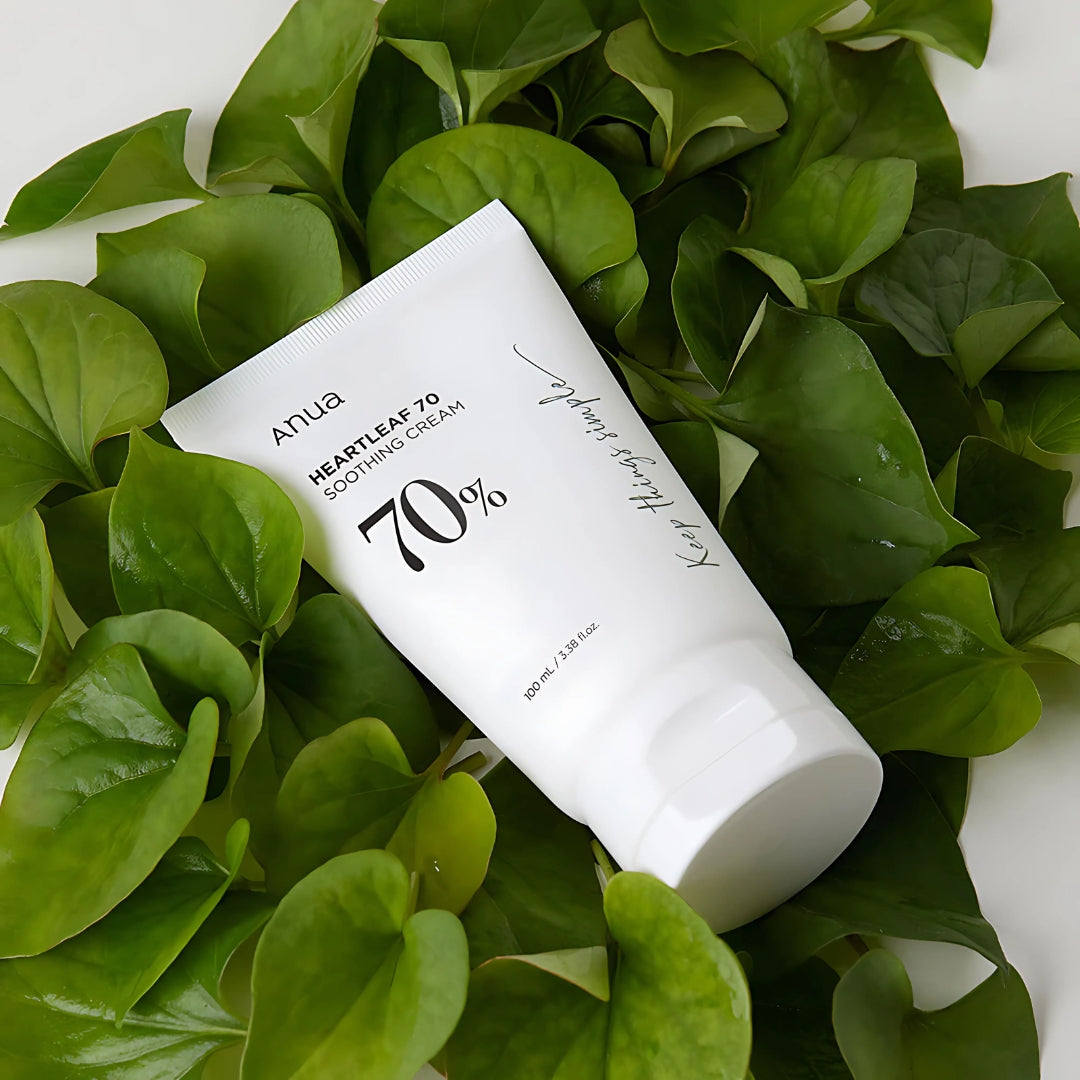 Anua Heartleaf 70% Soothing Cream 100ml  - Glowii Beauty