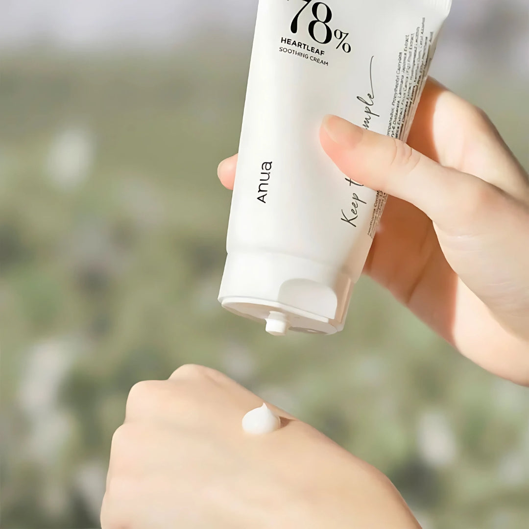 Anua Heartleaf 70% Soothing Cream 100ml  - Glowii Beauty