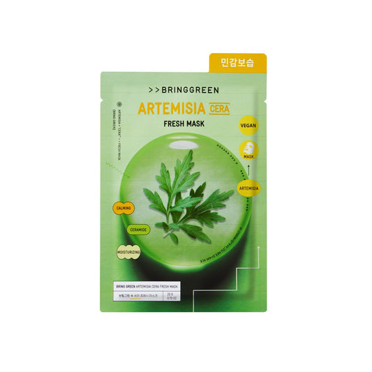 Bring Green Artemisia Cera Fresh Mask 1pc  - Glowii Beauty