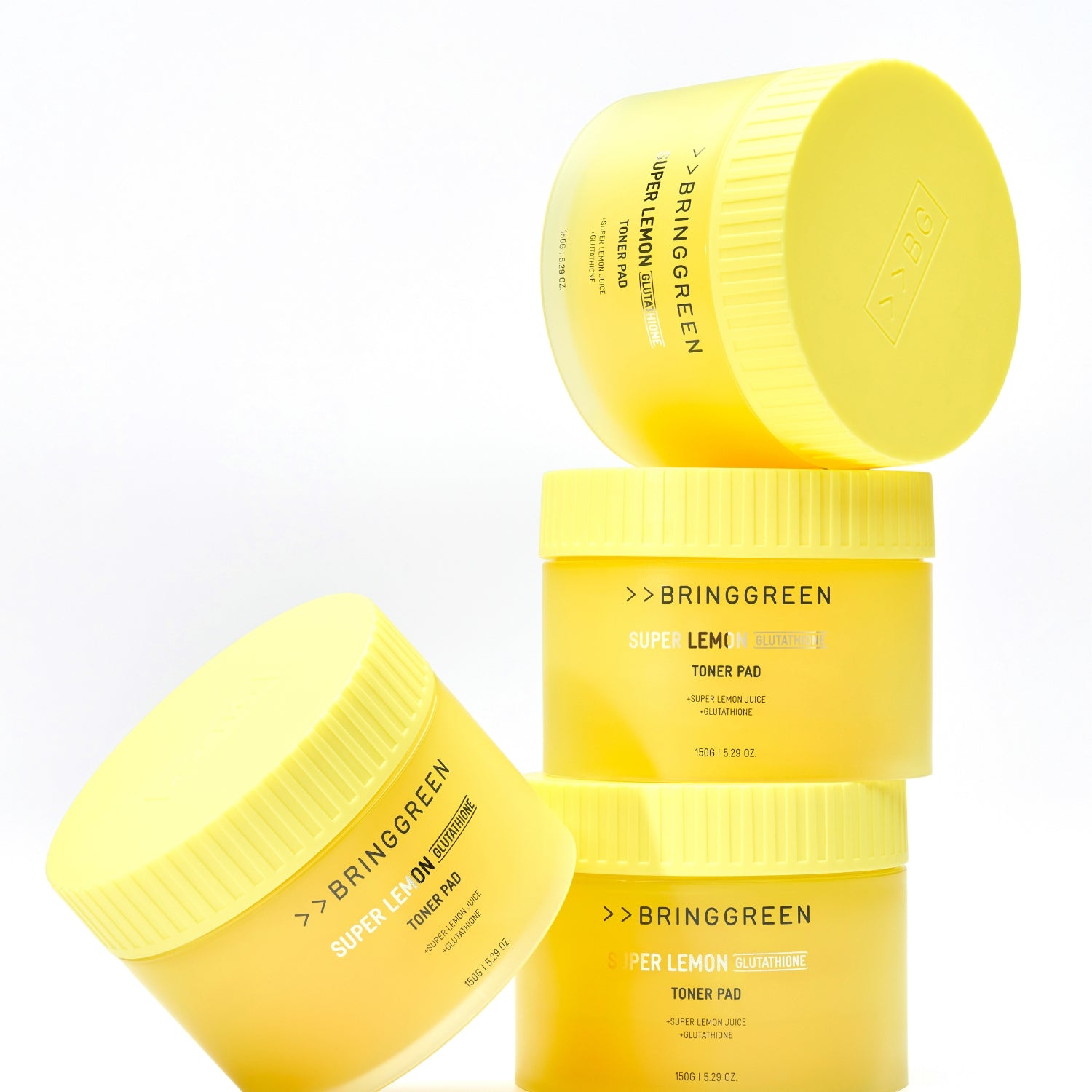 BRING GREEN Super Lemon Glutathione Toner Pad