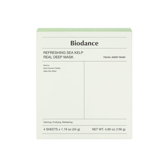 Biodance Refreshing Sea Kelp Real Deep Mask 34g x 4ea