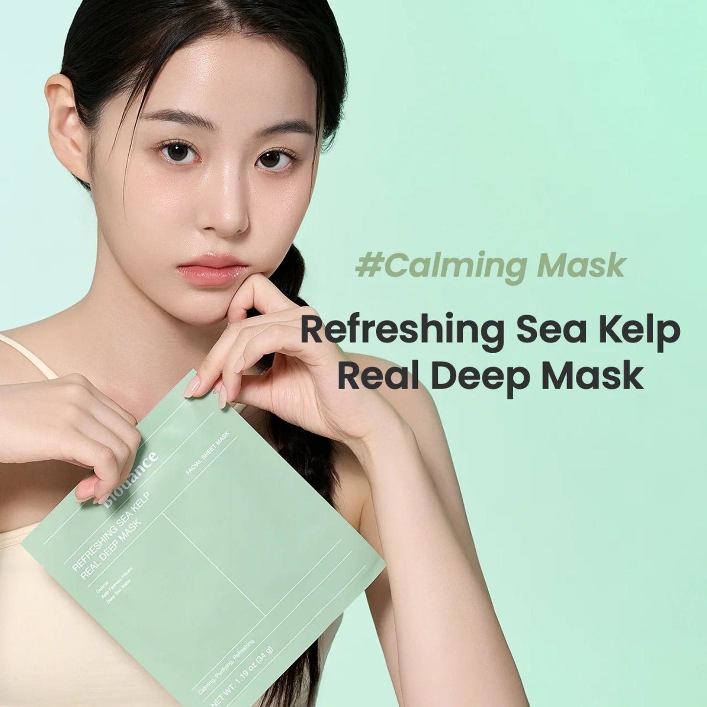 Biodance Refreshing Sea Kelp Real Deep Mask x 4ea