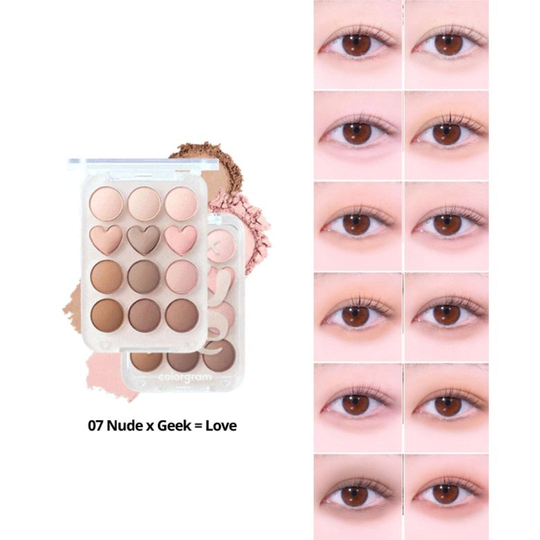 Pin Point Eyeshadow Palette (7 colours)