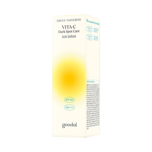GoodalGreen Tangerine Vita C Dark Spot Care Sun Serum 50ml - Shop now at Glowii Beauty