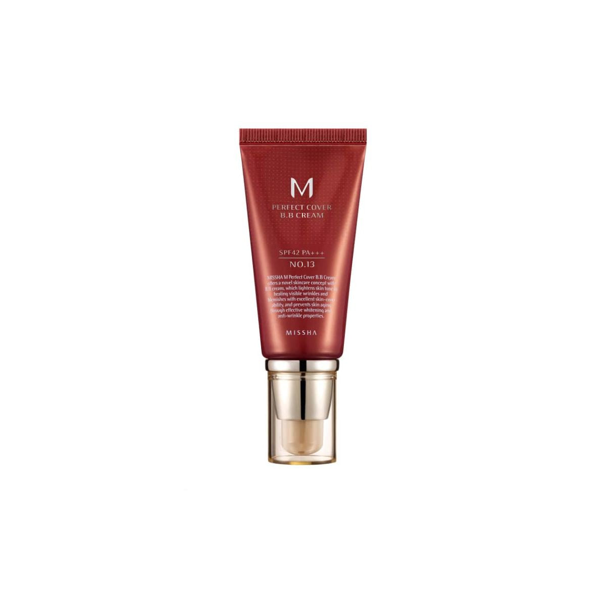 Missha M Perfect Cover BB Cream Ex SPF42/PA+++ 50ml (5 Shades)  - Glowii Beauty