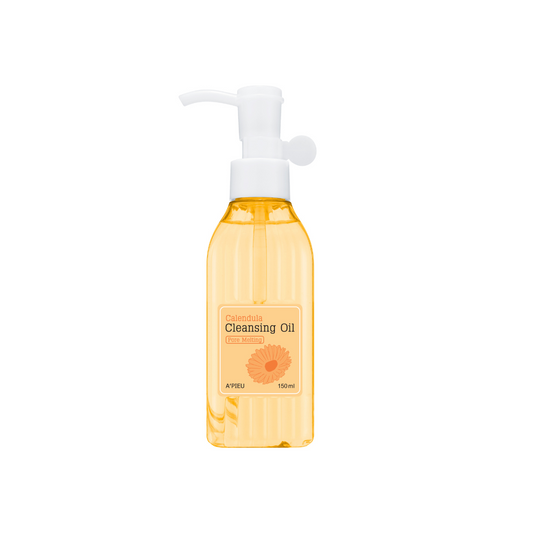 A'pieu Calendula Cleansing Oil Pore Melting 150ml  - Glowii Beauty