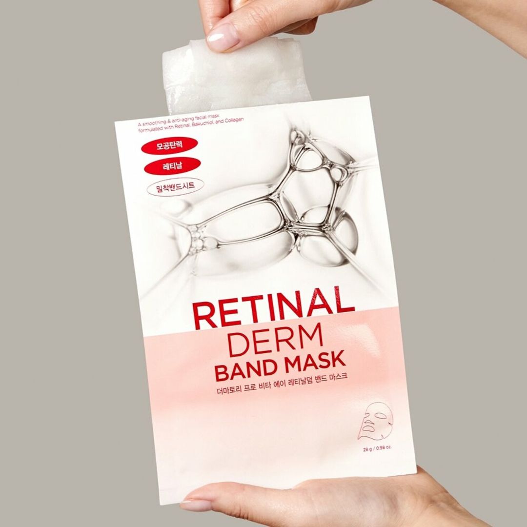 Dermatory Pro Vita-A Retinal Derm Band Mask 1pc - Shop now at Glowii Beauty