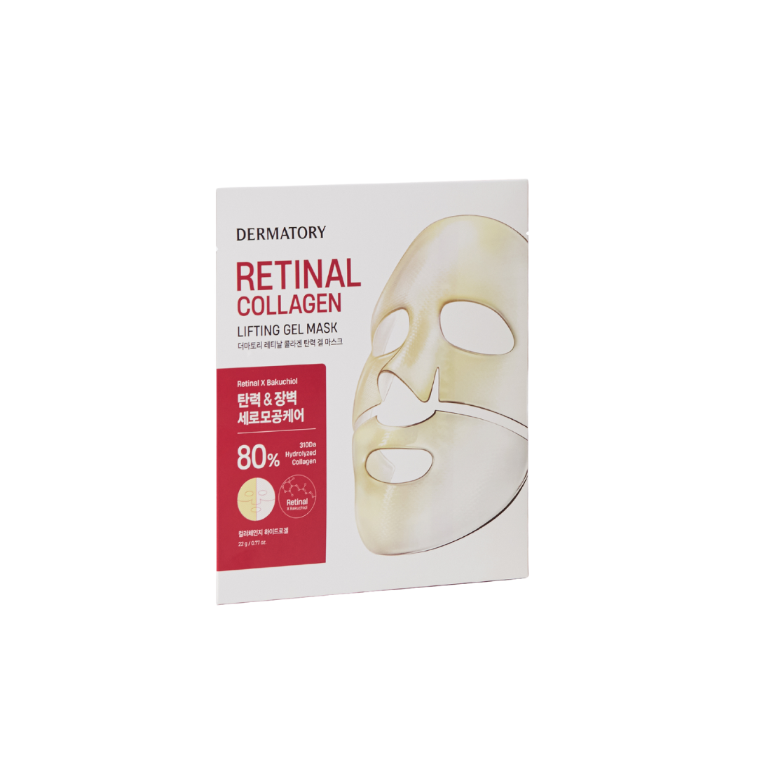Dermatory Retinal Collagen Lifting Gel Mask 1pc - Shop now at Glowii Beauty