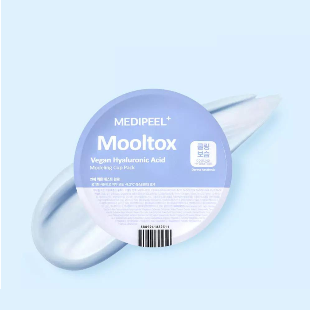 MEDI-PEEL Vegan Hyaluronic Acid Mooltox Modeling Cup Pack 28g  - Glowii Beauty