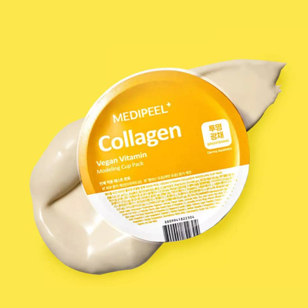 MEDI-PEEL Vegan Vitamin Collagen Modeling Cup Pack 28g  - Glowii Beauty