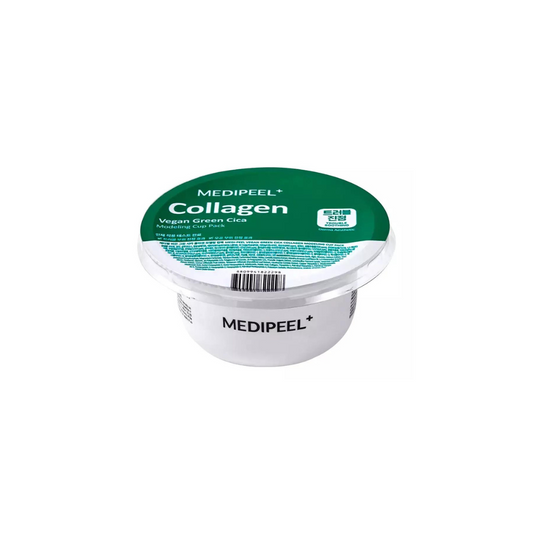 MEDI-PEEL Vegan Green Cica Collagen Modeling Cup Pack 28g  - Glowii Beauty