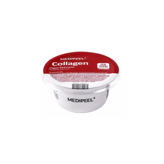 MEDI-PEEL Vegan Red Lacto Collagen Modeling Cup Pack 28g  - Glowii Beauty