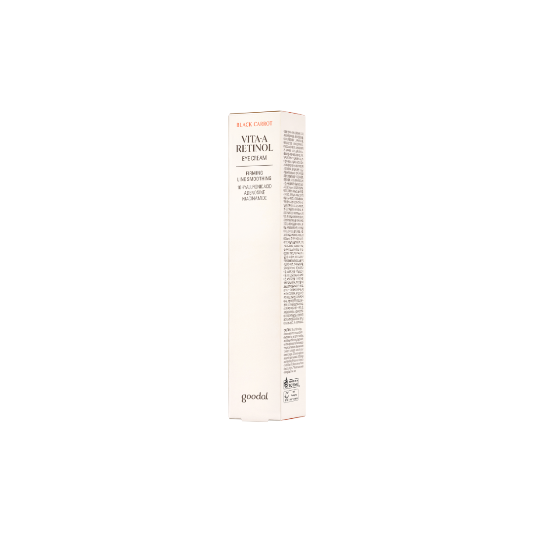 Goodal Black Carrot Vita-A Retinol Firming Eye Cream 30ml - Shop now at Glowii Beauty