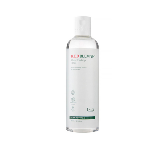 DR.G Red Blemish Clear Soothing Toner 300ml  - Glowii Beauty