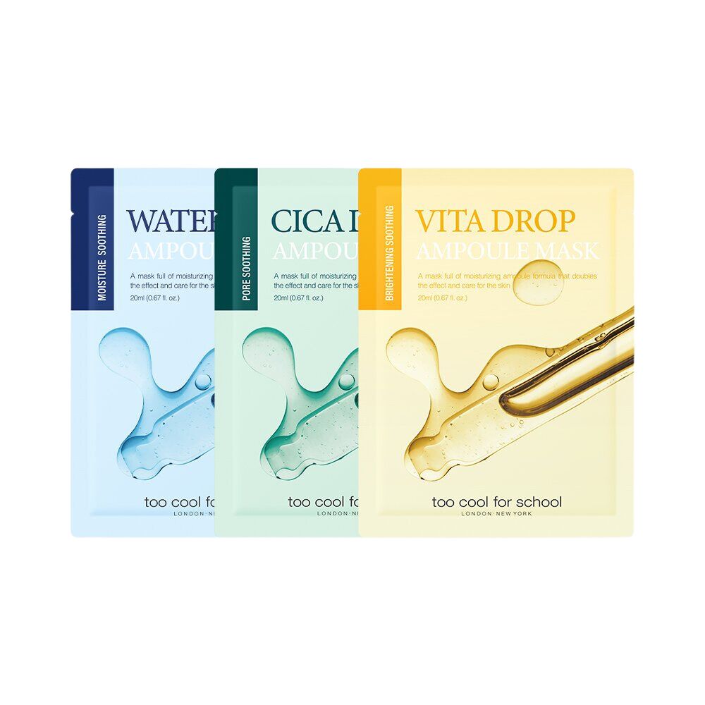 Too Cool For School Vita Drop Ampoule Mask 20ml  - Glowii Beauty