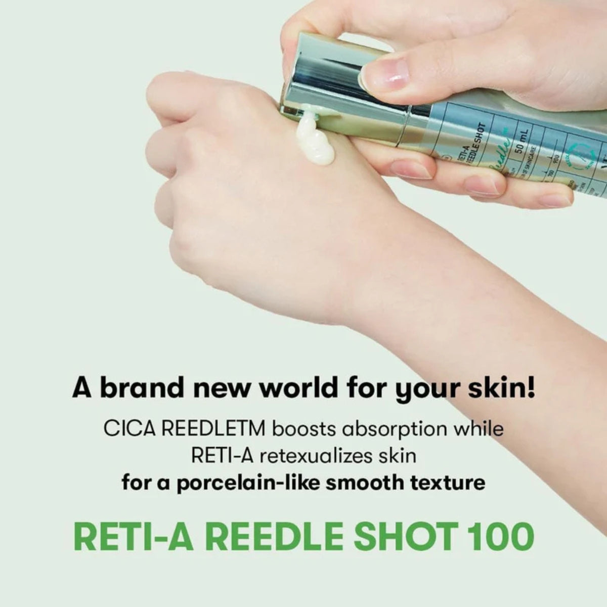 VT Cosmetics 100 Reti-A Reedle Shot 2Ml*10Ea - Shop at Glowii Beauty
