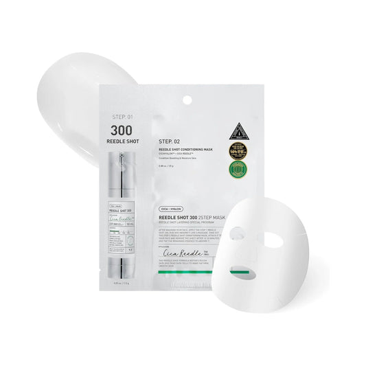 VT Cosmetics Mild Reedle Shot 300 2-Step Mask 1Pc - Shop at Glowii Beauty