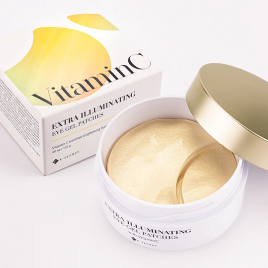 K-Secret Extra Illuminating Eye Gel Patches (Vitamin C) 102g - Shop K-Beauty in Glowii Beauty!
