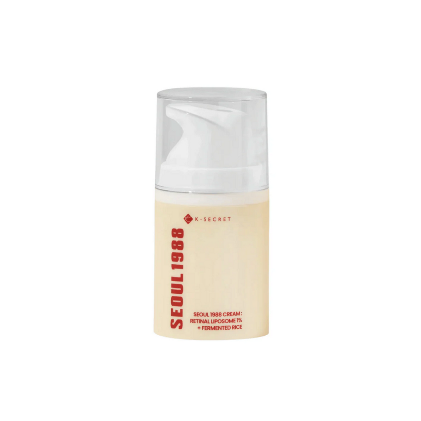 K-Secret Seoul 1988 Cream : Retinal Liposome 1% + Fermented Rice 50ml - Shop K-Beauty in Glowii Beauty!