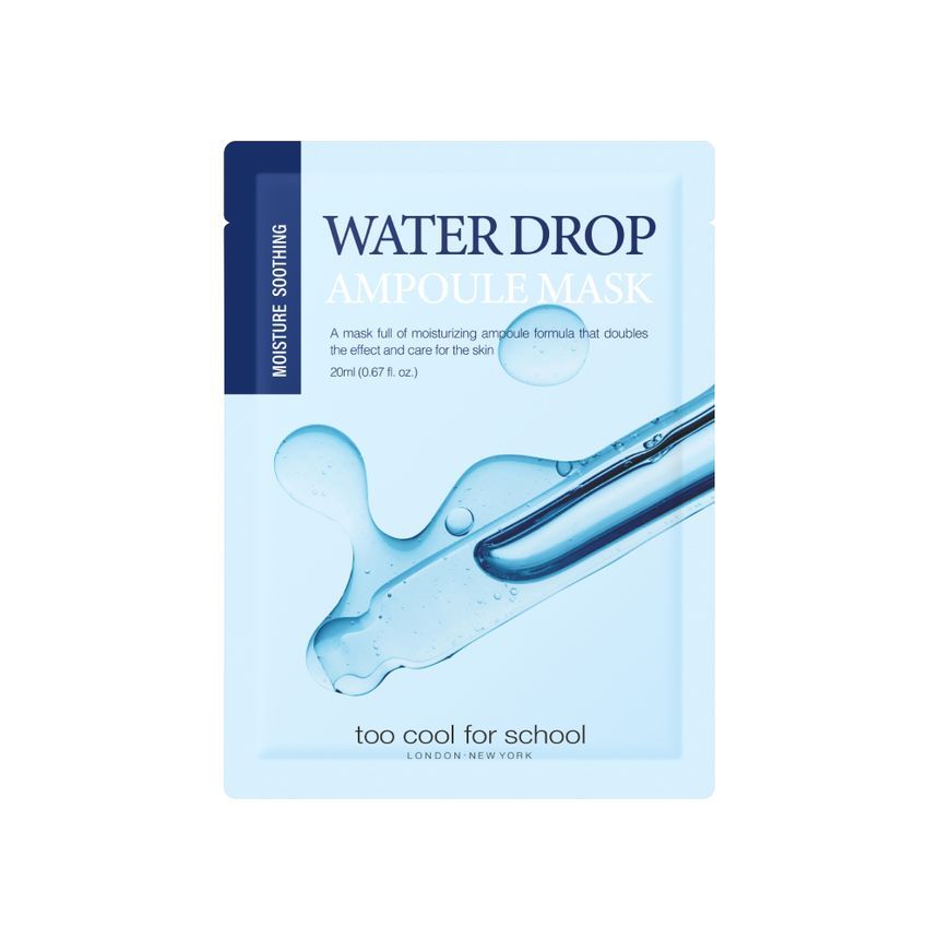 Too Cool For School Water Drop Ampoule Mask 20ml  - Glowii Beauty