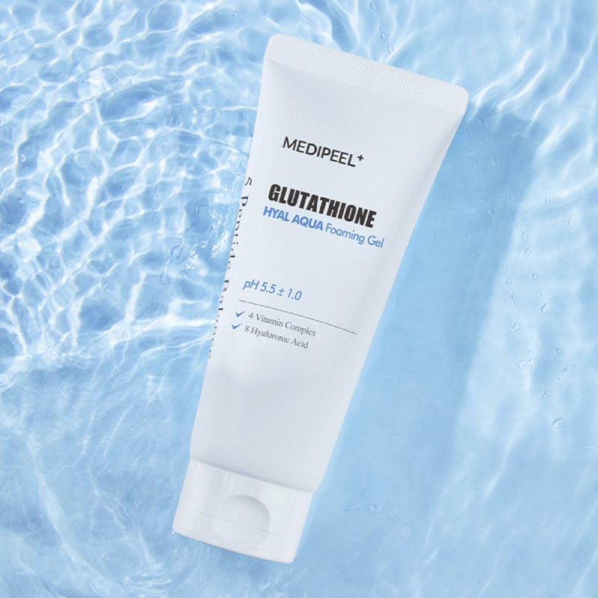 MEDI-PEEL Glutathione Hyal Aqua Foaming Gel Cleanser 150ml  - Glowii Beauty