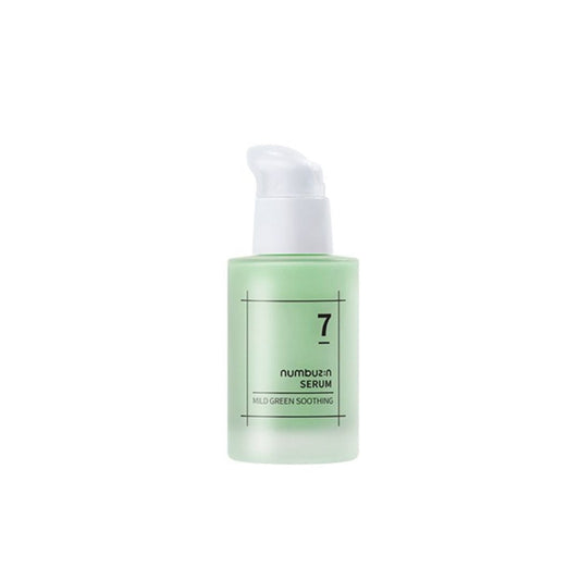 Numbuzin No. 7 Mild Green Soothing Serum 50ml  - Glowii Beauty