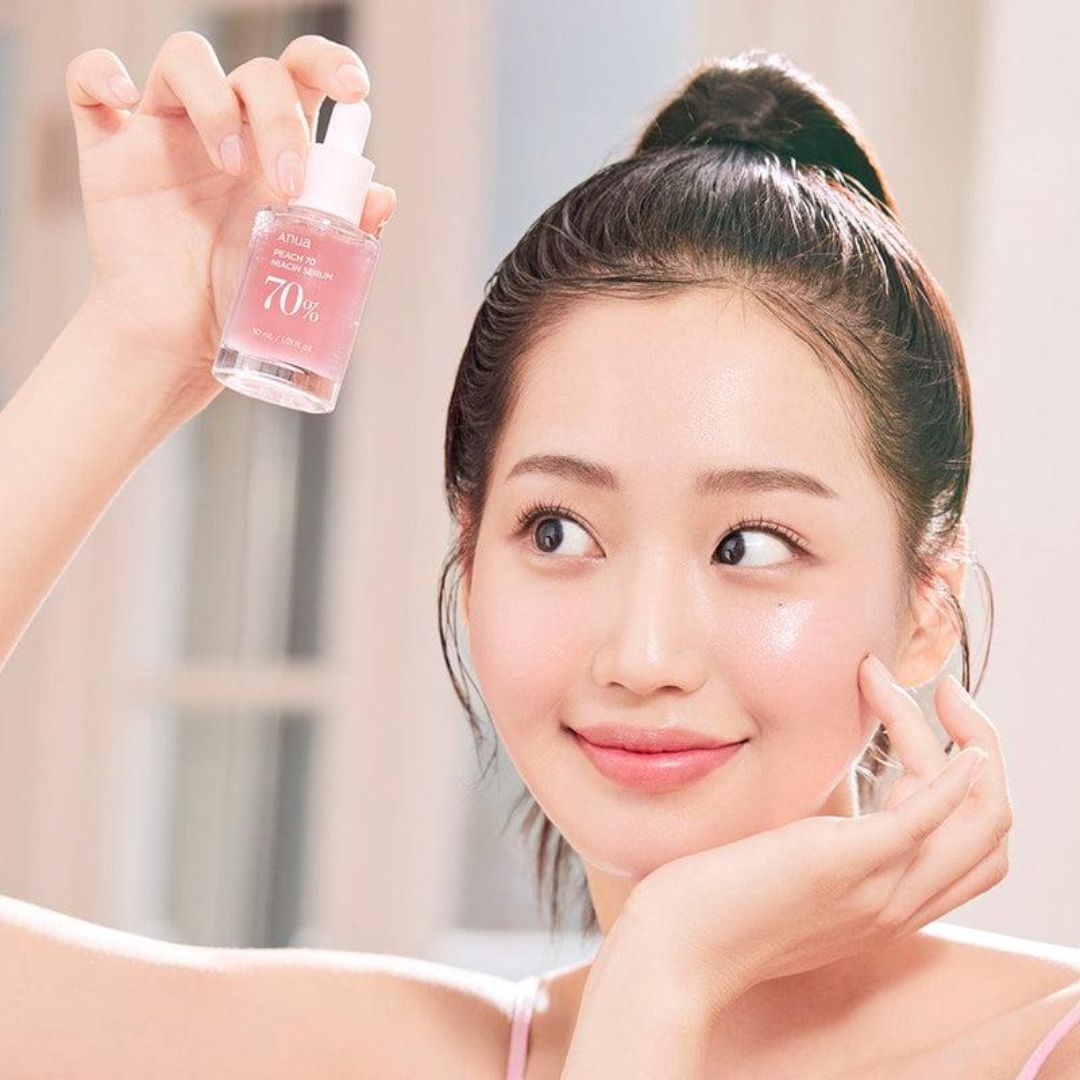 Anua Peach 70% Niacinamide Serum 30ml  - Glowii Beauty
