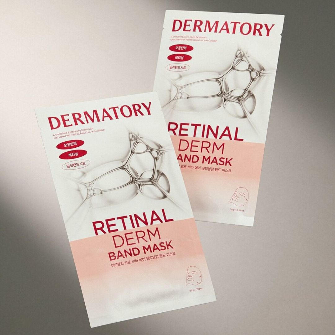 Dermatory Pro Vita-A Retinal Derm Band Mask 1pc - Shop now at Glowii Beauty
