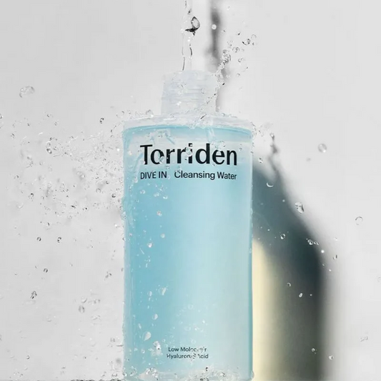 TORRIDEN Dive-In Low Molecular Hyaluronic Acid Cleansing Water 400ml  - Glowii Beauty