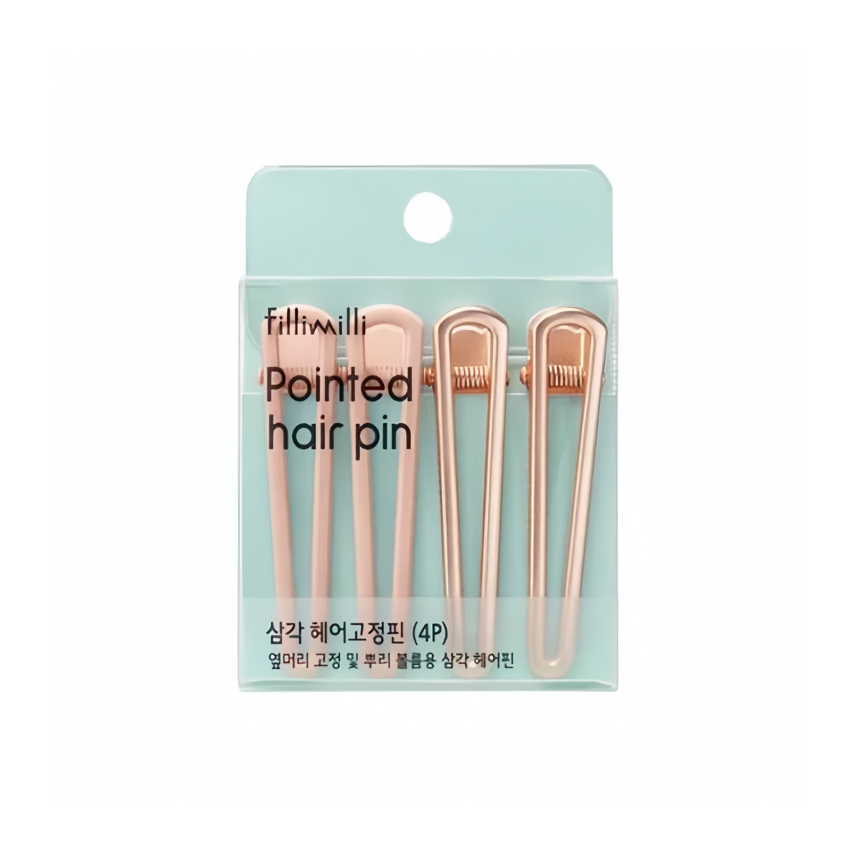 Fillimilli Pointed Hair Pin 4pcs  - Glowii Beauty