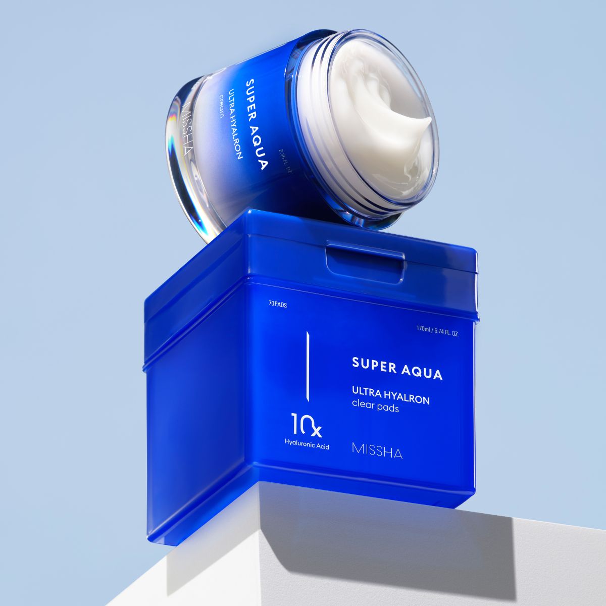 Missha Super Aqua Ultra Hyalron Balm Cream 70ml  - Glowii Beauty