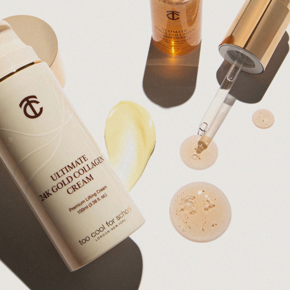 Too Cool For School Ultimate 24K Gold Collagen Cream 100ml  - Glowii Beauty