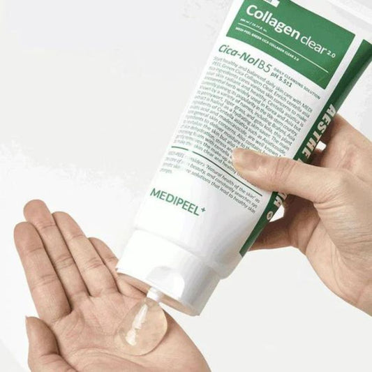 MEDI-PEEL Green Cica Collagen Clear 2.0 300mL  - Glowii Beauty