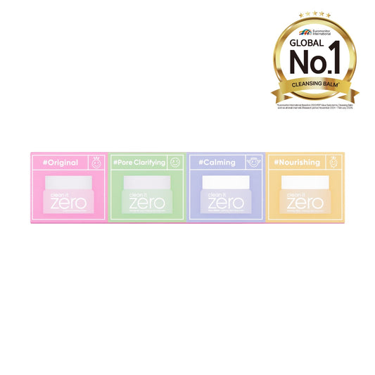 Clean it Zero Cleansing Balm Miniature Set (4 types)